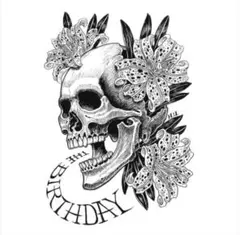 The Birthday／スカルロングTシャツXL新品未開封 完売 チバユウスケ