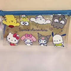 サンリオキャラクター ズ　ラメポーチ　サンリオキャラクター