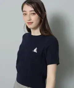 Rirandture cat刺繍ニットプルオーバーのサムネイル