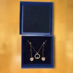 スワロフスキー ネックレス ピアス　セット