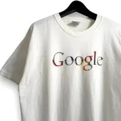 00s Google ロゴ プリント Tシャツ ホワイト L L26のサムネイル