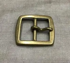 デッドストック ヴィンテージ　真鍮　バックル　28mm　BRASS 尾錠のサムネイル