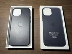 iPhone 13 mini 純正レザーケース