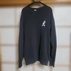 ミッキーマウス ブラック トレーナー