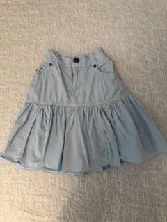 DIESEL　ディーゼル　スカート　130　ライトブルー　SIZE 8のサムネイル