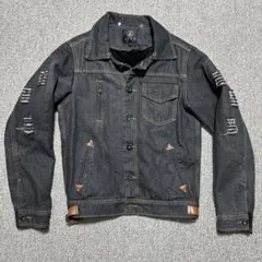 デニムジャケット　グレー