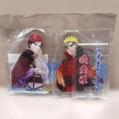 NARUTO ニジゲンノモリ アクリルジオラマ ナルト&我愛羅