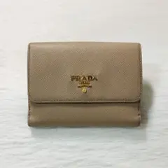 早い者勝ち PRADA プラダ 二つ折り 箱付 財布 折りたたみ タグ