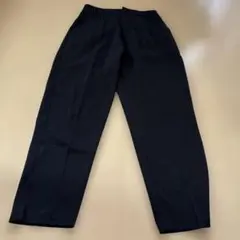 スラックスパンツ　レディース　黒