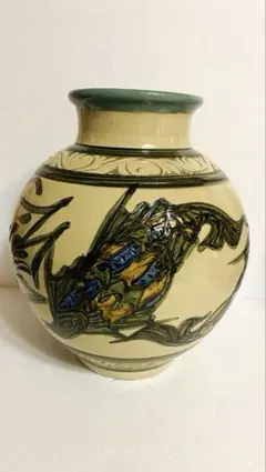 宮城智 沖縄 焼物 壺屋焼 抱瓶(だちびん) 陶器 やちむん - メルカリ