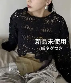 【Ameri 】MEDI FLOWER SAINT LACE TOP 新品未使用のサムネイル