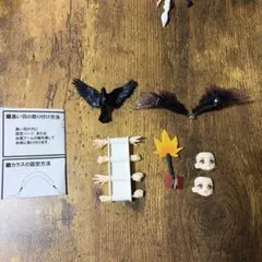 figma 東方プロジェクト 射命丸文 部品