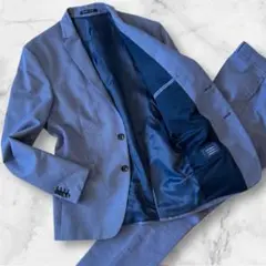 極美品✨ZARA MAN セットアップ パステルカラー ライトブルー EUR48