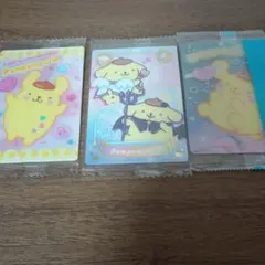 サンリオキャラクターズ ウエハース ポムポムプリン カード 3枚セット