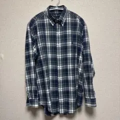 RALPH LAUREN 90s ポニーロゴ刺繍 　チェックBDシャツ