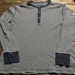 か*り様 TOMMY HILFIGERトミーボーダーヘンリーネック 長袖カットソ