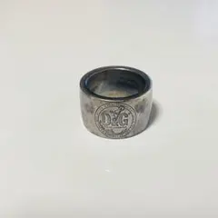 D&G ドルチェ＆ガッバーナ DG ロゴ アンカー リング 指輪 メンズ