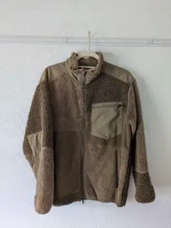 【5/8処分】UNIQLO ブラウンフリースジャケット