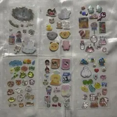 おすそわけシール ハンギョドン ベイマックス ぷっくりシール モンチッチ