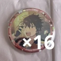 あんスタ あんさんぶるスターズ 缶バッジ キャラバッジ 守沢千秋 16点 セット