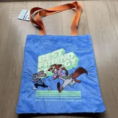 ズートピア2 トートバッグ　新品　ニック　ジュディ