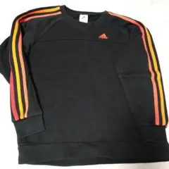 adidas　トレーナー黒150センチ