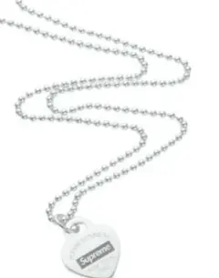 ※訳あり中古 Supreme Tiffany リターントゥ ハート　ネックレスのサムネイル