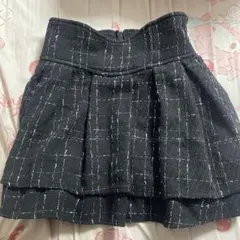 ミシェルマカロン 美脚になれる♡ツイードスカート（インナーパンツつき）S