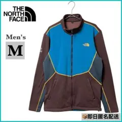 THE NORTH FACE ジップアップ ジャケット M ブラウン×ブルー