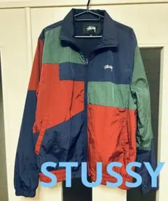 STUSSY ナイロンジャケット マルチカラー