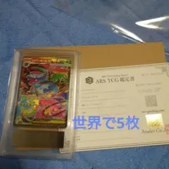 【 ARS10+ 】ARS鑑定 メガフシギバナex SAR