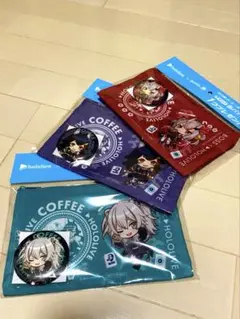 holo live ✖️BOSS 音声付き缶バッジ&ポーチ３種