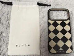 未使用】BURGA iPhone17ケース チェッカー グリーン×ベージュ | Mercari