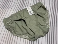 aimerfeelオリーブグリーン レース付きショーツ Mサイズ