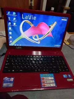 NEC LaVie PC-LS550CS6R レッド 本体