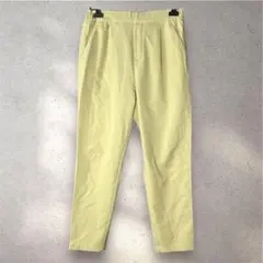 【B:MING by BEAMS】テーパードパンツ (L)イエロー