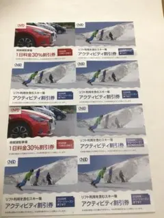 ［最新］日本駐車場開発　株主優待券　2セツト