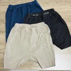 西松屋　サルエルパンツ　3枚セット　90cm