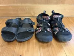 Birkenstock アリゾナ サンダル 花柄 keen サンダルのサムネイル