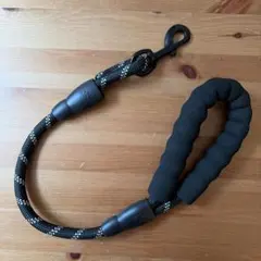 ショート リード60cm ロープリード グリップ トレーニングリード大型犬のサムネイル