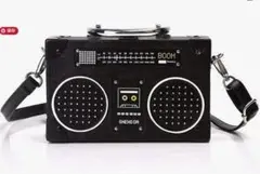 ラジカセ ラジオ デザイン ３WAY ショルダーバッグ