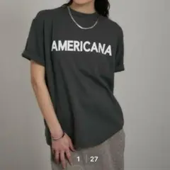 サロンアダムエロペ アメリカーナラフィーレタリングTEEのサムネイル