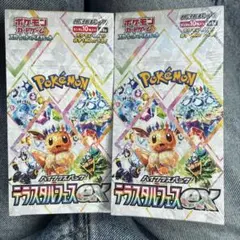 テラスタルフェスex 未開封シュリンク付 2BOX