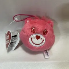 ケアベア ぬいぐるみ ピンク 約8cm