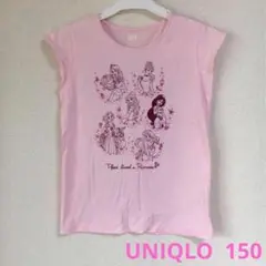 UNIQLO/ユニクロ　UT　キッズ　Tシャツ　150　ディズニー　プリンセス