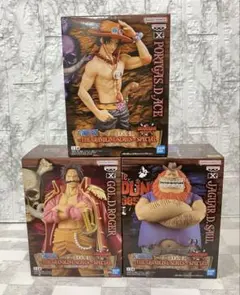 ワンピース DXF SPECIAL ロジャー　エース　サウロ　フィギュア