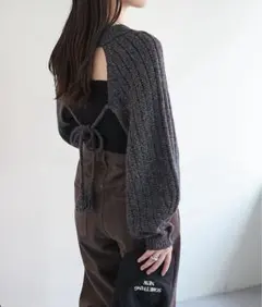 mystic （ミスティック） MIXバックシャンニット