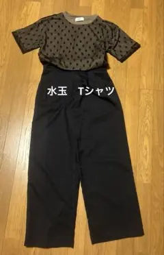 【BEAMS HEART 】オフィスカジュアルTシャツ　ドット柄のサムネイル
