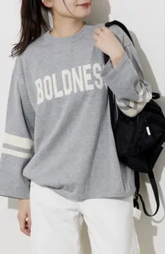 JOURNAL STANDARD ハイゲージBOLDNESS ロゴニット