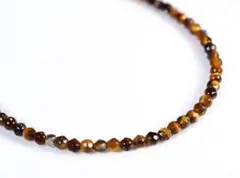 天然石 タイガーアイ ブレスレット 虎目 虎眼 シルバー アクセサリー